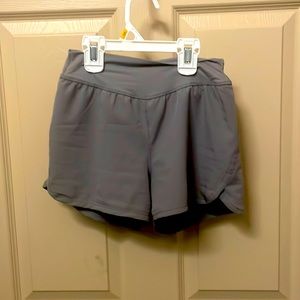Gray Athletic shorts